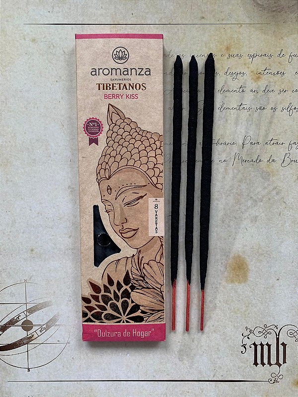 Incenso Tibetano Aromanza - Berry Kiss