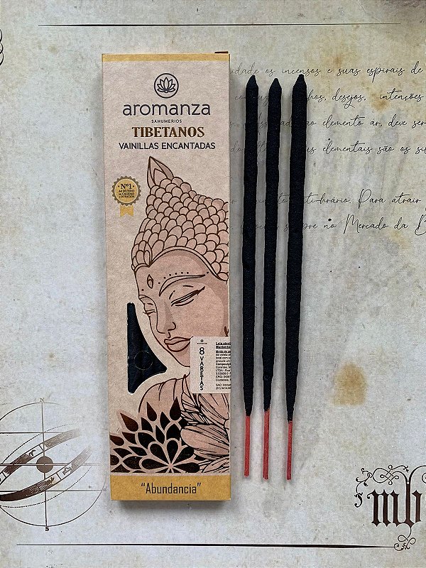 Incenso Tibetano Aromanza - Vainillas Encantadas