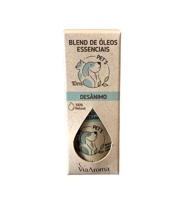 Blend de Óleos Essenciais Pets Via Aroma - Desânimo