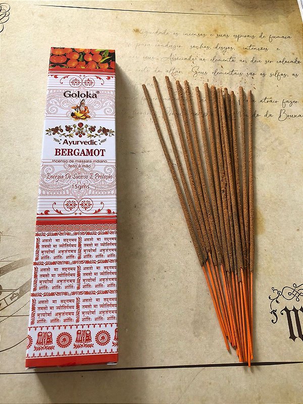 Incenso Goloka Bergamot