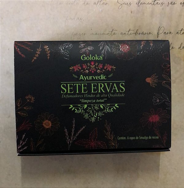 Defumador Hindu Goloka - 7 Ervas