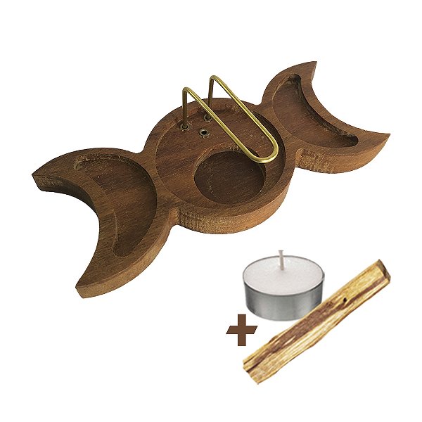 Incensário Triluna P/ Palo Santo