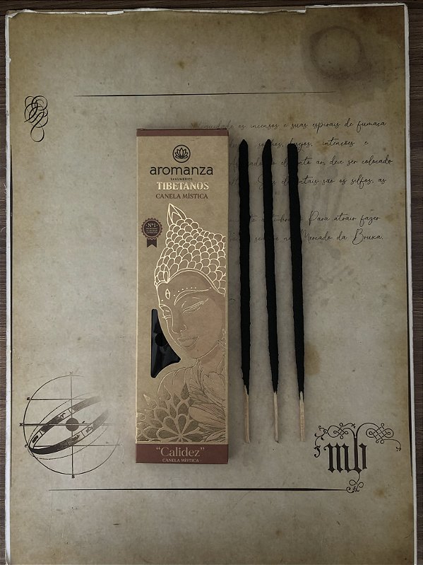 Incenso Canela Mística Tibetanos