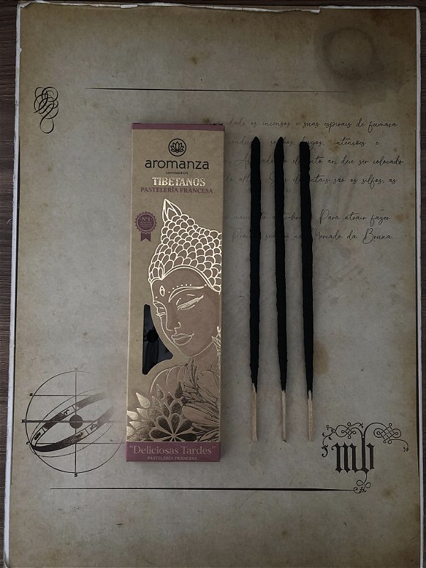Incenso Pastelaría Francesa Tibetanos