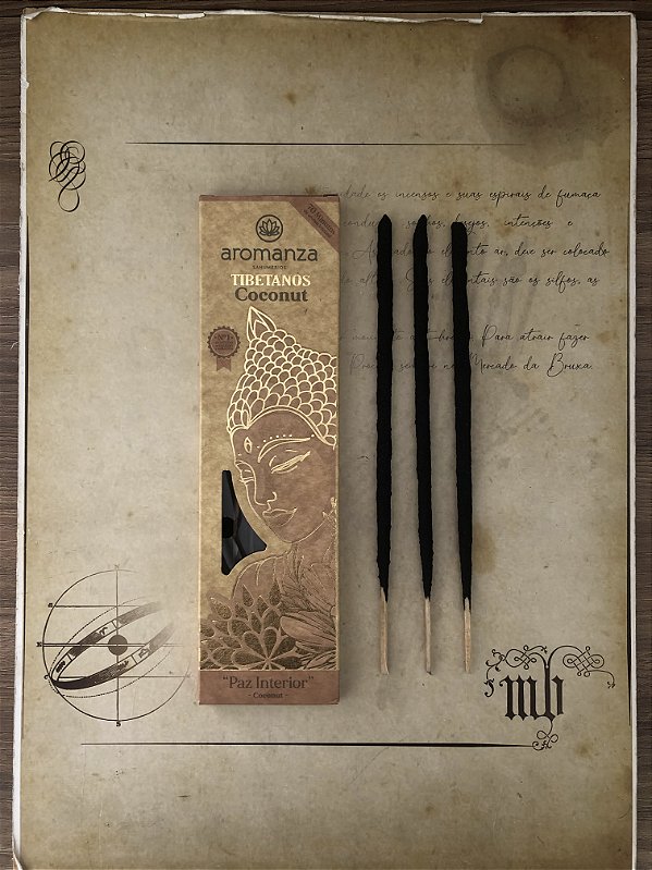 Incenso Coconut Tibetanos