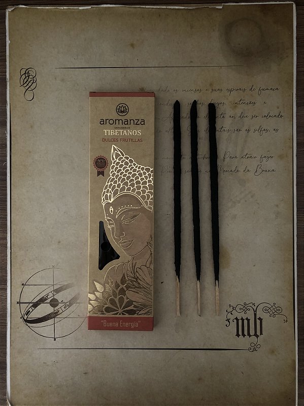 Incenso Dulces Frutillas Tibetanos