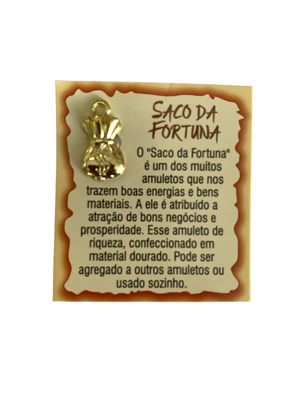 Amuleto Saco da Fortuna Carteira