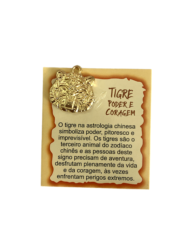 Amuleto Tigre Carteira