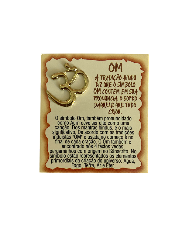 Amuleto Om Carteira