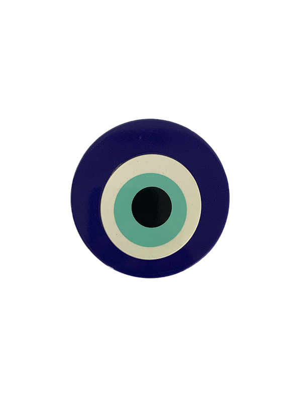 Porta Copos Olho Grego Porcelana Modelo 2