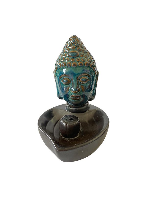 Incensário Vareta Cabeça de Buda Porcelana