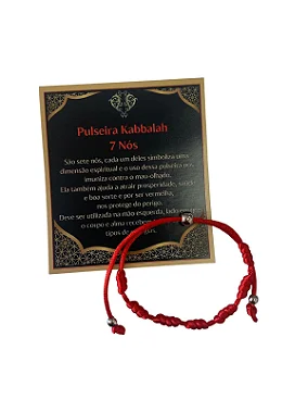 Pulseira Kabbalah 7 Nós