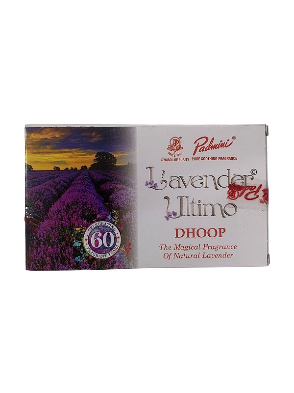Incenso Lavander Dhoop Sticks Padmini