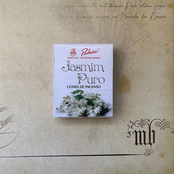 Incenso Jasmim Puro Cascata Padmini