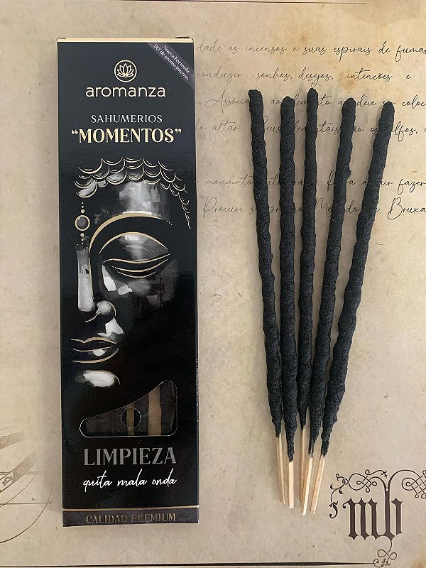 Incenso Momentos Limpieza - quita mala onda
