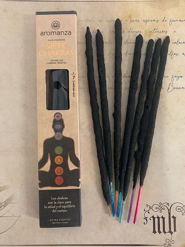 Incenso Siete Chakras Aromanza