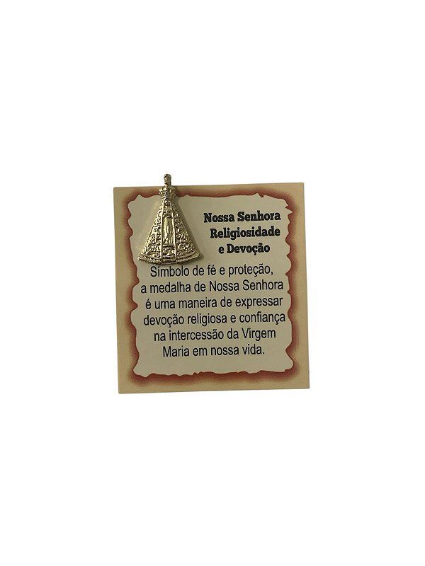 Amuleto Nossa Senhora Carteira