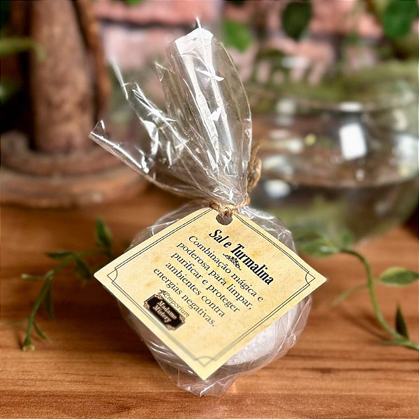 Pote Sal e turmalina