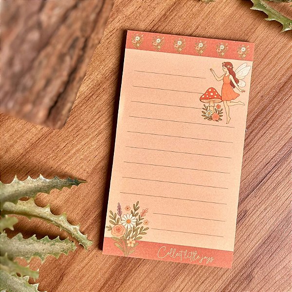 Bloco Fada Collect Little Joys – Jardim das Fadas