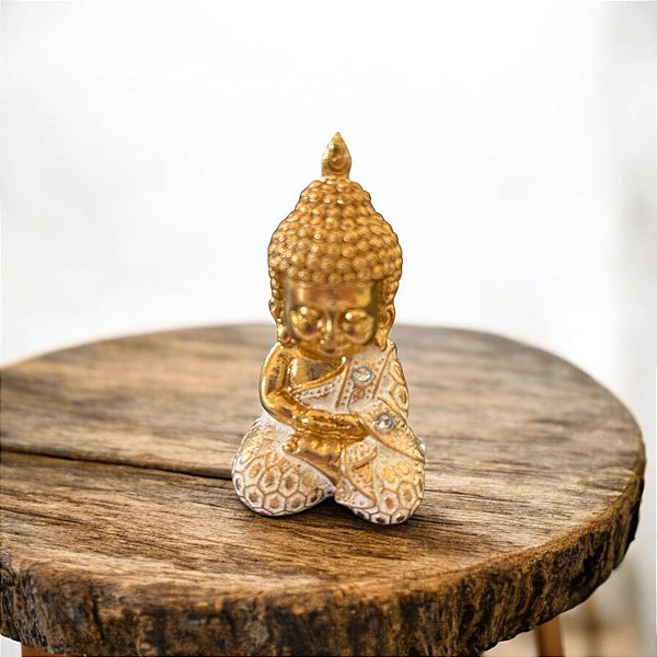 BUDA SIDARTA ROUPA BRANCA C/STRASS