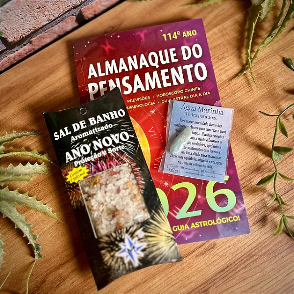 Kit Ano Novo: Almanaque Pensamento
