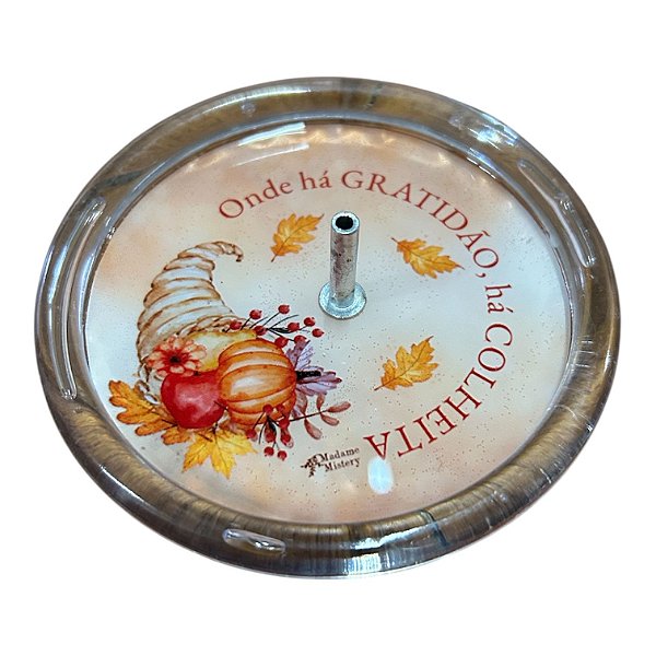 INCENSARIO ONDE HÁ GRATIDÃO, HÁ COLHEITA