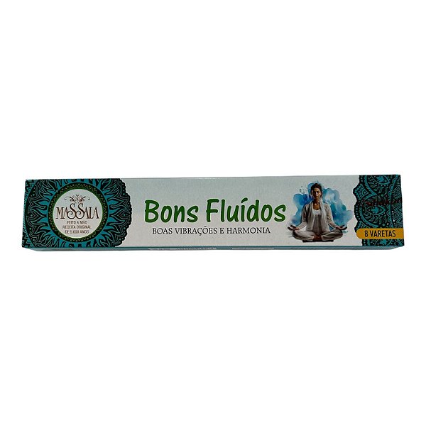 Incenso Massala Bons Fluidos: Boas Vibrações e Energia