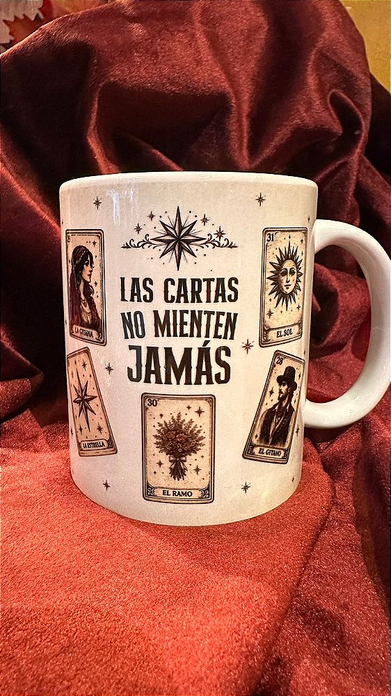 CANECA CARTAS CIGANAS