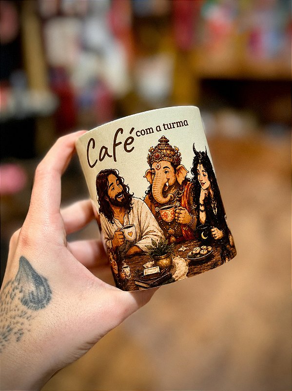 CANECA CAFÉ COM A TURMA