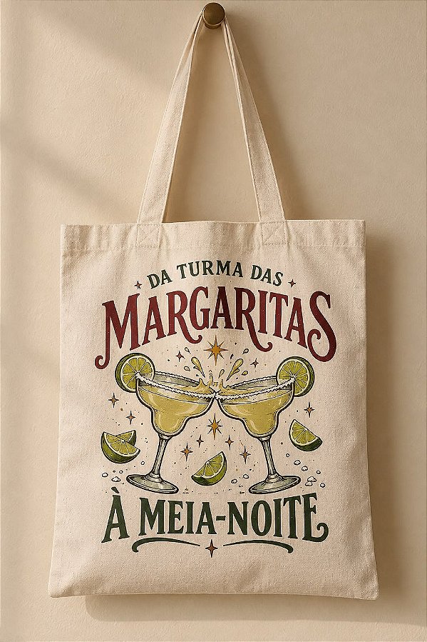 ECOBAG DA TURMA DAS MARGARITAS