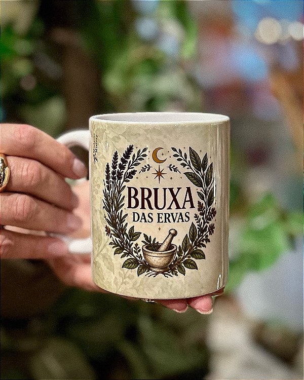 CANECA BRUXA DAS ERVAS