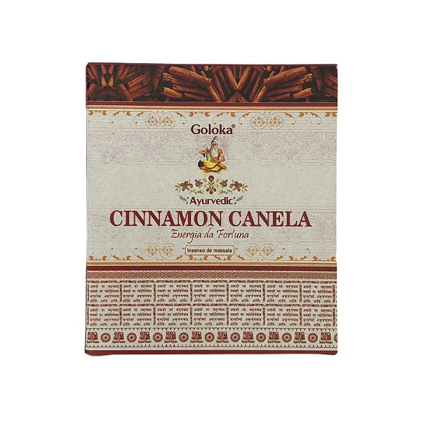 Incenso Cone Canela Cascata