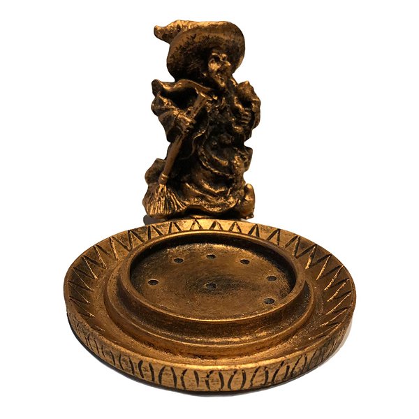 Incensário Bruxa Cobre