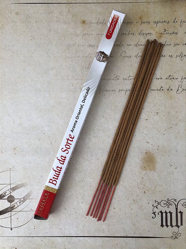 Incenso Buda da Sorte Massala