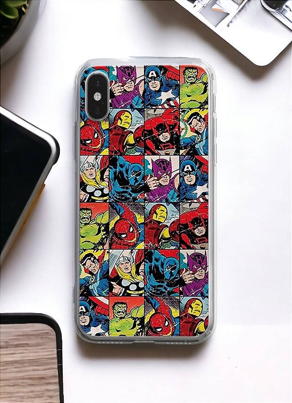 Capinha personalizada Heróis dos Quadrinhos | º Marvel