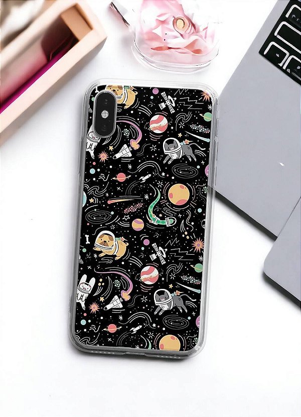 Capinha personalizada Pet Astronauta na Galáxia º
