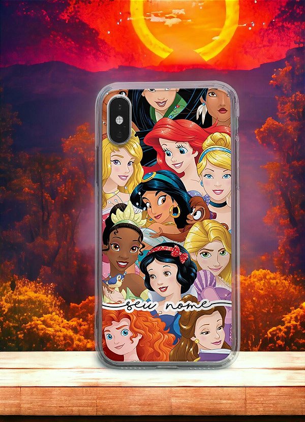Capinha personalizada Princesas Disney | ºPersonalize - Cód 1