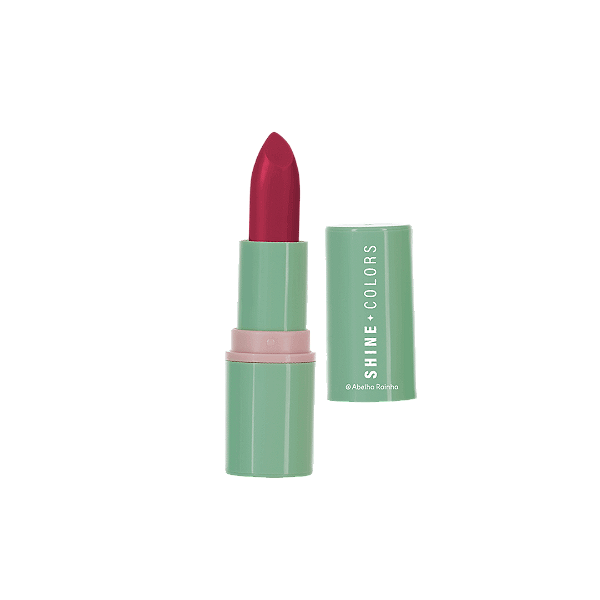 Shine Colors - Batom Brilho e Sabor Uva - 3,7g