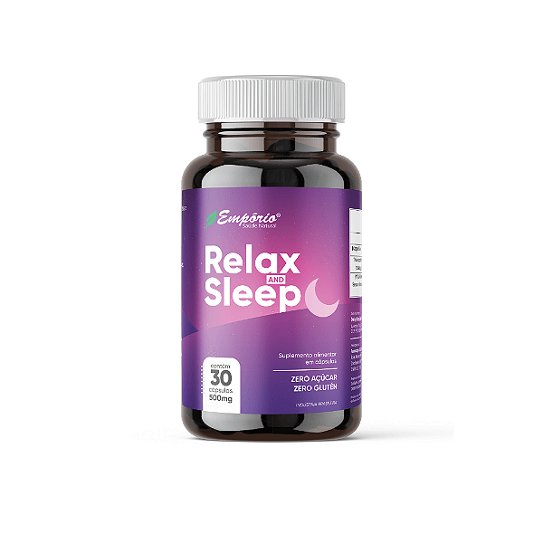 Relax And Sleep - 500mg - 30 Cápsulas