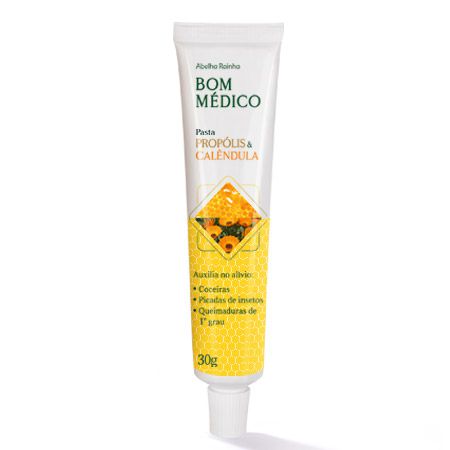 Bom Médico – Gel Em Pasta Concentrada Com Própolis E Calêndula 30 G