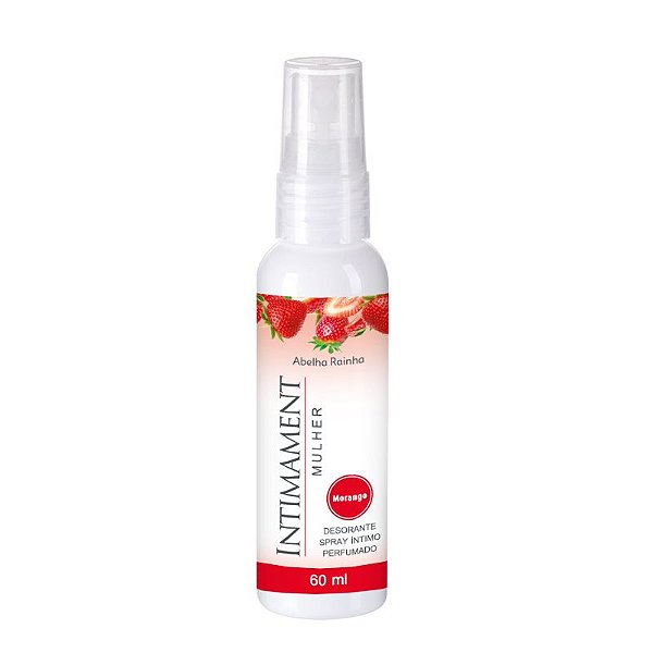 Intimament Mulher – Desodorante Spray Íntimo Perfumado – Morango 60 Ml