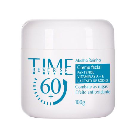 Time Reverse – Creme Facial Rejuvenescedor 60 Anos 100G