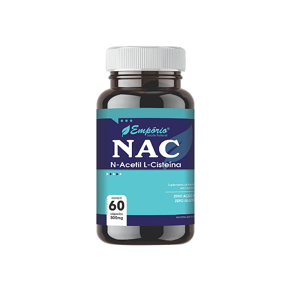NAC, 500mg 60 Cápsulas