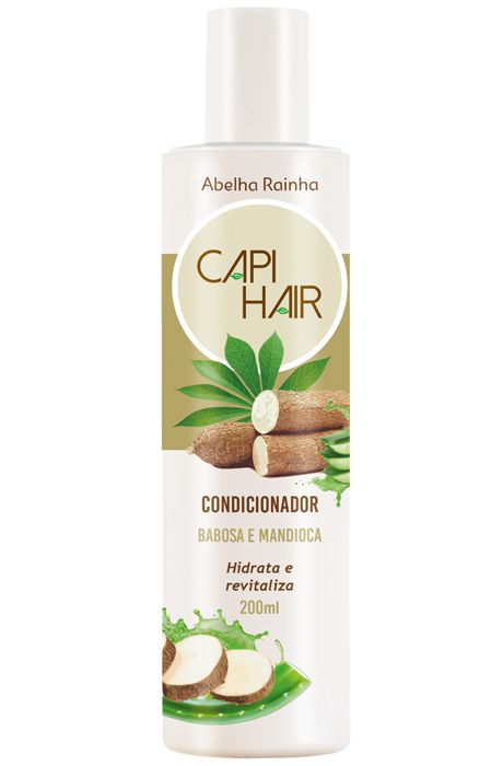 Capi Hair - Condicionador Hidratação Revitalizadora Babosa E Mandioca - 200Ml