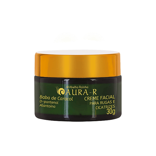 Aura-R Baba De Caracol - Creme Facial Para Rugas e Cicatrizes - 30g