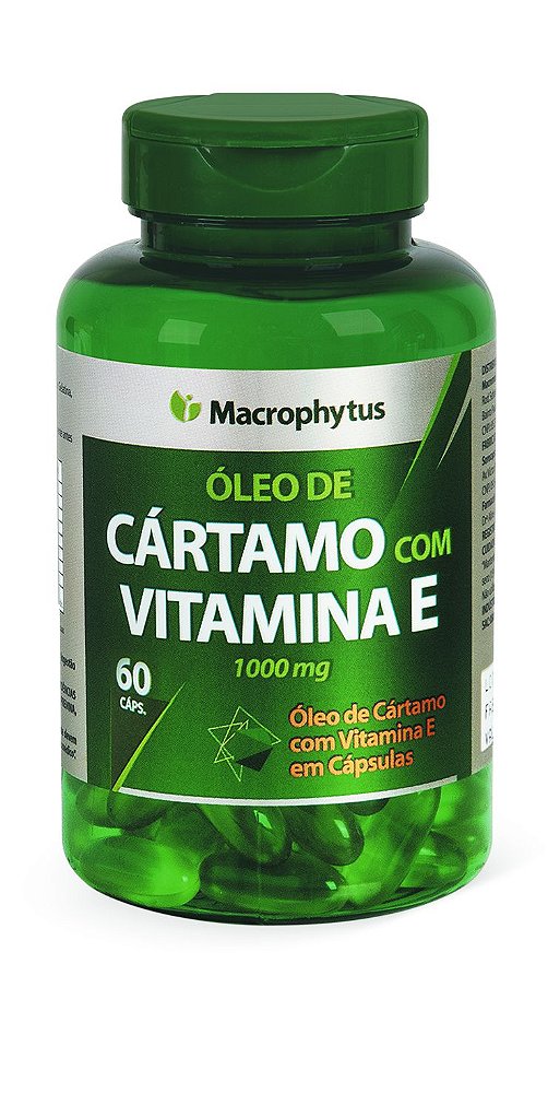 1073 Óleo de Cártamo com Vitamina E 1000mg 60 Cápsulas - Loja Online |  Abelha Rainha & Empório S.N.