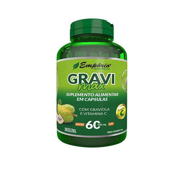 Gravimax - 400mg - 60 Cápsulas