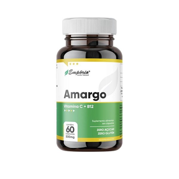 Amargo - 500mg - 60 Cápsulas