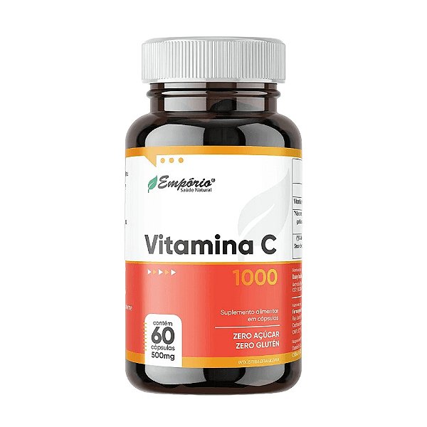 Vitamina C 1000  - 500mg - 60 Cápsulas
