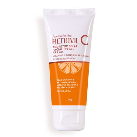 Renovil - Protetor Fps 40 Com Vitamina C Nano Encapsulada -50Ml